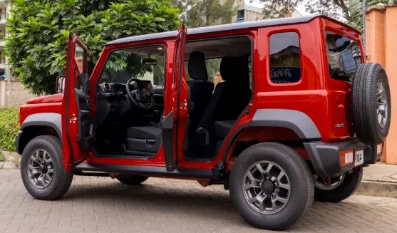 Descubrí el interior del Suzuki Jimny 5 puertas